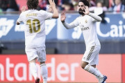レアル、イスコ＆ヨビッチ復活ゴール！オサスナに4-1快勝しリーグ5連勝（関連まとめ）