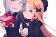 【FGO】バレンタインのラヴィニア＆アビーちゃん！！　バレンタインのこの二人いいね！