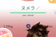 【ポケモンGO】始まる前から優勝「色違いヌメラ１００％（海外産）」