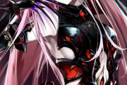 【FGO】テュフォンちゃんイラスト！！　ダークな雰囲気が好きです！！