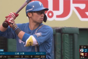 【ロマンの塊】江越大賀 打率.167 3本塁打 9打点 OPS.575