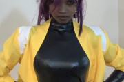 【画像あり】黒人女子「綾波レイのコスプレしてみたｗ」　→