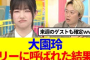【櫻坂46】大園玲、リリーさんにラヴィットに呼ばれた結果www