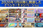 【ネタ】2020年1月以降に開催したイベント・キャンペーンがコチラｗｗｗｗ⇐●●も入ってるのか。。。