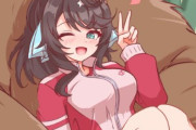 【ウマ娘】熊さんを手籠めにするデカ盛りタクトちゃん。「いただいちゃいま～す♥」