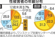 【画像】内閣府、若者の性被害を初調査へ・・・