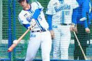 De松尾、1軍キャンプ初の実戦形式で早速結果を残す