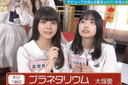 【乃木坂46】五百城茉央×富里奈央 癒やされる二人.gif【新スター誕生！】