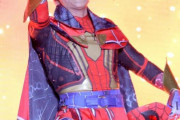 ＜新庄剛志ビッグボス＞「スパイダーマン」イベントに登場！「今日本当にこの衣装を着られて幸せです。夢がかないました」