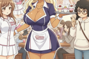【物議】胸を強調した女性アニメキャラをファミレスがコラボ企画で起用。「この表現はどうなのか」SNSで疑問の声