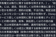 Disney+の利用規約「お客様はディズニーに対して裁判を起こす権利を放棄することになります」