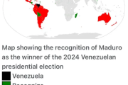 マドゥロを大統領として認めた国と認めなかった国がこちら  [1/7]