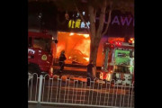 中国のファーウェイ店内で電気自動車が火災、120人が救急搬送…原因調査中！