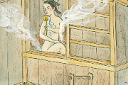 【画像】日本の風呂、江戸時代は『これ』だったらしい…