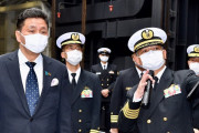 【空母化にぱ発狂ｗ】岸防衛相、いずも視察「引き続き必要な改修進める」