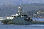 英海軍、インド太平洋地域へ派遣するリバー型哨戒艦が間もなくポーツマスを出港