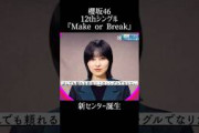 #櫻坂46 12thシングル『Make or Break』 選抜発表