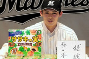 画像　ロッテ佐々木朗希、字が達筆すぎる…