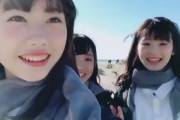 今日はAKB48「57thシングル」の若手選抜のMV撮影の模様