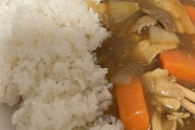 【画像】我が家の貧乏人カレーを、みんなにも食べさせたい