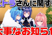 【Vtuber】エトラさんに関する大事なお知らせ