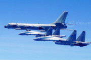中国軍戦闘機など延べ52機が台湾防空圏に進入、過去最多…J-11戦闘機34機、H-6爆撃機12機などをKJ-500早期警戒管制機が支援！