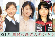 【画像】2021年、期待の新成人ランキングｷﾀ━━━━(ﾟ∀ﾟ)━━━━!!