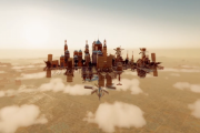 美しい空中都市を建設するストラテジー「Airborne Kingdom（エアボーンキングダム）」最新映像が公開