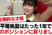 【日向坂46】平尾帆夏はたった1年でこのポジションに昇りました【日向坂・日向坂で会いましょう】