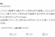 【悲報】ヤドンアイコン「ハザード焚きバック駐車、ダセえから辞めろと言われた。…何がいけないの？」