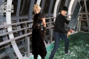 【FF7R】スカイツリーが「魔晄の色」をイメージした特別ライティングに！