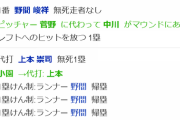 左打者小園（対右.274・対左.399）に対し巨人ベンチは左腕中川(対右.198・対左.293)を起用