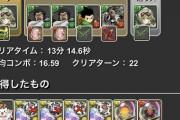 【パズドラ】リズレット業炎ガチでヤバいぞ・・・コンボも要らんしボスワンパン安定
