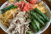 【画像】おじさんなんだけど 冷やし中華 作った【今シーズン3回目】