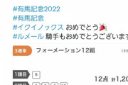 【朗報】樋渡結依さん、有馬記念の3連単を的中！！