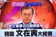 【悲報】韓国人「日本100年の歴史上、日本人が一番嫌いな韓国人１位がこの方‥」　韓国の反応