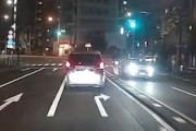 【動画】新宿のLUUP乗り、信じられない所を走って恐ろしい事故を起こす。