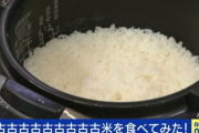 【画像】ニュース番組「古古古古古古古古古米食べてみた！」