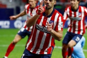 【リーガエスパニョーラ】アトレティコFWスアレスが左足負傷で離脱、今季はここまで19ゴール