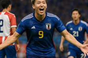 サッカー日本代表、好調の上田綺世が後半ATにチームを救う同点弾！ 親善試合パラグアイと2-2ドロー