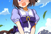 【ウマ娘】スパッツ履いてるのに反射的に顔を赤らめてスカートを抑えてくれるウマ娘いいよね…