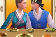 海外「Sims4の旧正月お祝い画像で韓国人が使われていることに怒る中国人達」