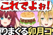 【にじさんじ】未だにロアちゃんのごはんバーガー食レポ「これでよ！」を擦りまくるコウ草
