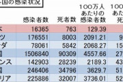 【悲報】日本、コロナ対策に世界一成功した先進国となってしまう