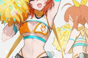 【FGO】水着チア衣装のぐだ子イラスト！！　チアぐだ子可愛すぎる////////