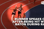 【陸上】米陸上リレーの“金属バトンで殴打”が物議　加害者は不慮の事故主張「バランス崩して当たった」