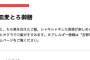 【画像】出前館で吉野家の定食を配達