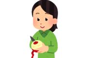 【考案】斬 新 な リ ン ゴ の 剥 き 方【→画像】
