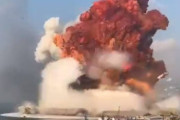 爆心地は港の倉庫？ レバノンの首都ベイルートで非常に大きな爆発が発生