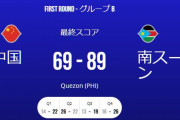 【バスケW杯2023】南スーダンが中国に勝利！日本の五輪出場には追い風に
